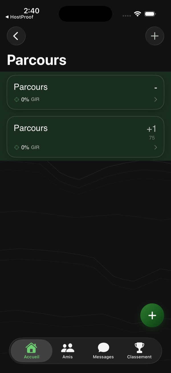 Parcours